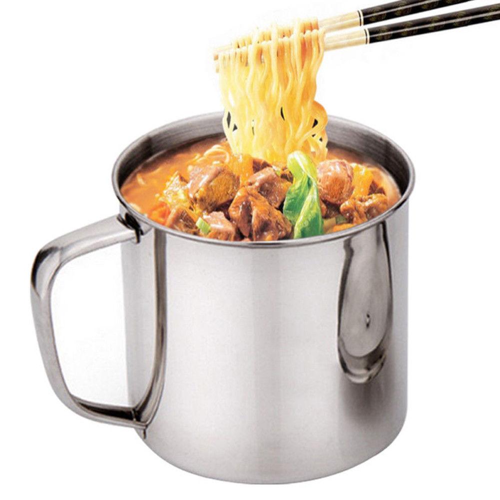 480ml stainless steel folding retractable cup folding cup coffee mug Cups Travel cups and mugs Camping Coffee Tea Handle